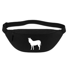 Bauchtasche Esel Silhouette