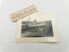 Foto 1942  Ostfront HKL Dt. Eisenbahngeschütz Zug Eisenbahn Top