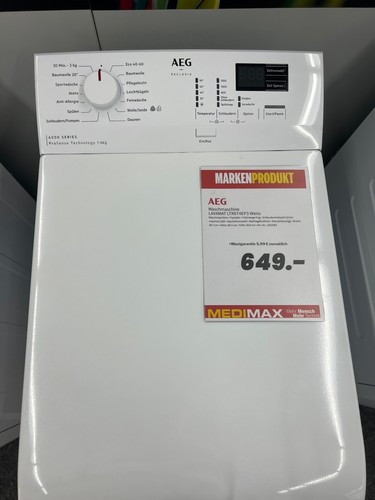 Waschmaschine aeg toplader wie - waschmaschine,