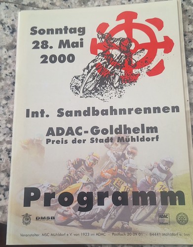 Programm speedway sandbahn - programm,