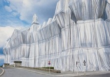CHRISTO Kunstpostkarte