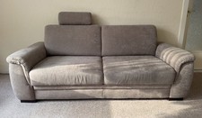 3er Sofa Couch in 2er Optik mit Kopfstütze  NP 1000 Euro