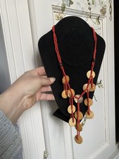 Vintage Korallen Kwtte Kette