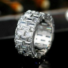 3 Kt Baguette Diamant Herren