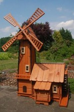 Windmühle mit integrierter
