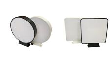 LED PROJEKTIONSSCHILD LICHTBOX DOPPELSEITIG AUSSEN WERBESCHILD - RUND-QUADRATISCH