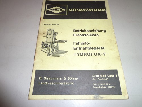 Betriebsanleitung teileliste - betriebsanleitung, /