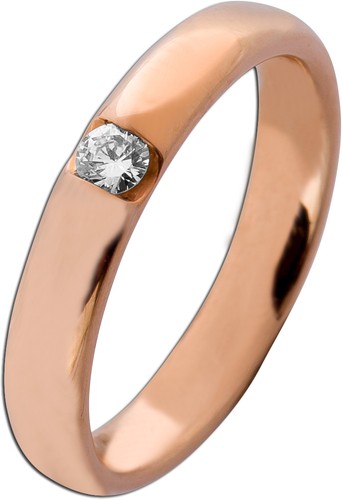 Diamantring rosegold 585 - diamantring,