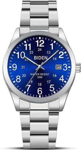 Herren uhr edelstahl uhren - edelstahl,