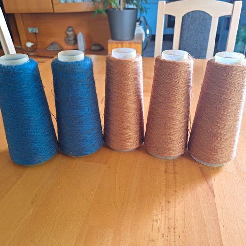 Maschinengarn 5er pack auf - maschinengarn, 5er-pack