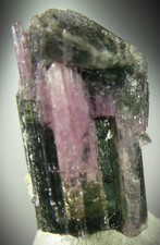 mehrfarbiger Turmalin aus Teofilo Otoni,  Brasilien