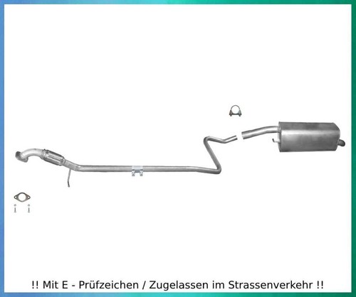 Auspuffanlage für ford - auspuffanlage,