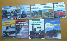 Div. Titel Eisenbahn: Lokomotiven Diesellok Dampflok, 1985-2016, meist ungelesen