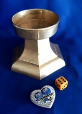 1 alter Messing Kerzen