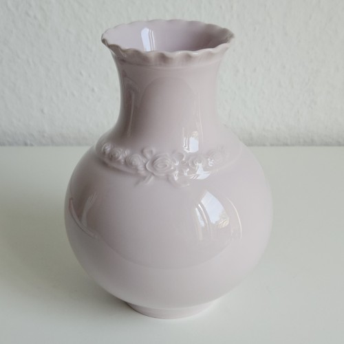 Vintage vase rosa - vintage, porzellan