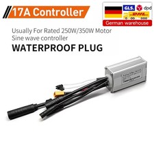 Ebike 24V/36V/48V 17A 3 Mode Sine Wave Controller WP Plug for 250W/350W Motor