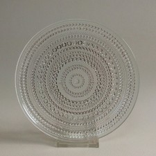 iittala Tauperle Kastehelmi Glas Dessertteller Teller 17 cm