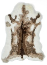Fellteppich Rentier Fellimitat