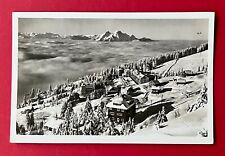 Foto AK Weggis LU Schweiz 1930 Blick auf Rigi Kaltbad mit Pilatus   ( 149430