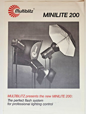 Multiblitz Minilite 200 Sales