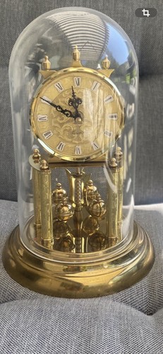 Kleine standuhr goldfarben - standuhr,