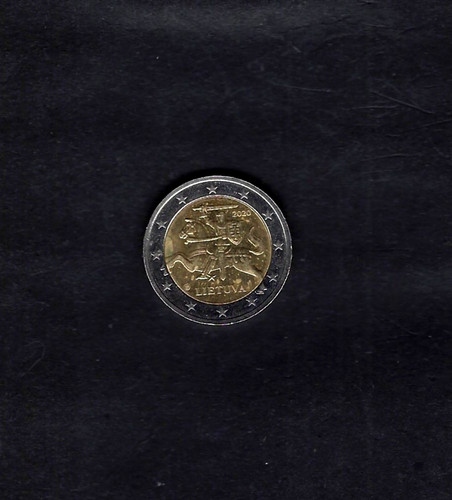 Euro münze litauen lietuva - münze,