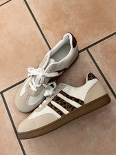 Damen Sneaker Schuhe Creme Leo 41 * Neu