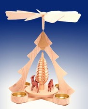 Tischpyramide rehe natur mit - natur,