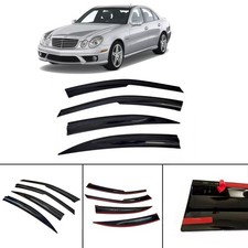 Windabweiser Regenabweiser Für Mercedes W211 02 - 09 Stufenheck Externe Passform