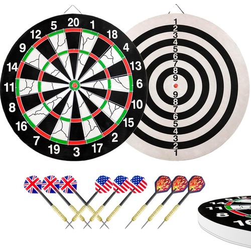 Dartscheibe doppelseitig - dartscheibe, cm