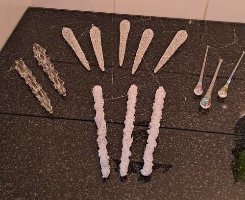 13x glas christbaumschmuck - 13x,