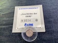Goldmünze Medaille 585 mit Zertifikat Geschichte der DDR Trabant