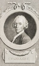 GEYSER (*1742) nach GRAFF (*1736), Porträt des C.F.Gellert (1715-1769), KSt.