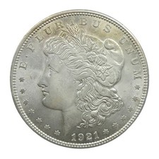 USA 1921 1 Dollar Morgan Dollar | Silber
