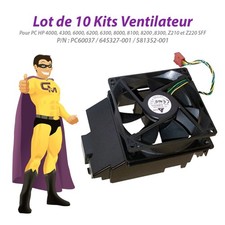 Los X10 Lüfter Kits HP 6200
