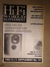 Hi-Fi World Supplement No. 14 DIY audio, tips, projects, letters and adverts