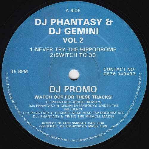 Phantasy gemini vol - phantasy, dj