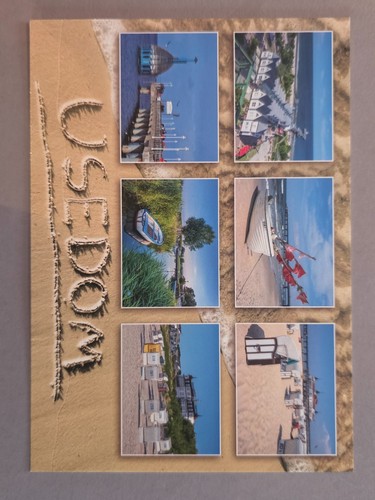 Ansichtskarte insel usedom - ansichtskarte,