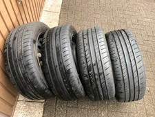 4xkomplette Sommerreifen+Felgen 205/55R16 91W für Toyota Auris,Corolla,Yaris,Suz