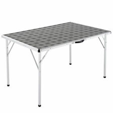 Coleman Furniture Large Camp Table Campingtisch tragbar Camping-Tisch Silber