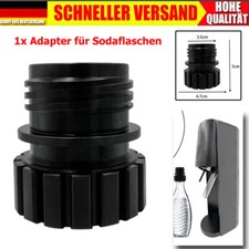 Soda-Flaschen-Adapter Schwarz