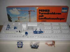 PEINER SK 71 PECCO HOCHBAUKRAN #2010.3 GESCHA 1:87 OVP RARITÄT