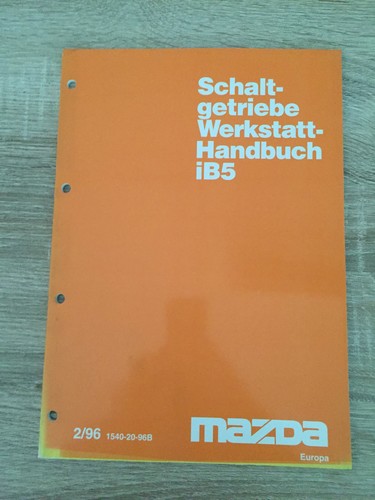 Werkstatthandbuch mazda - werkstatthandbuch,