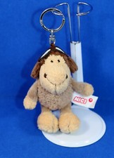 NICI Schaf JOLLY Mäh DEAN braun Brille Fliegerbrille Plüsch 11 cm neu selten