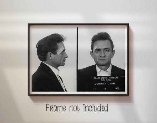 Johnny cash mugshot - mugshot, 1966