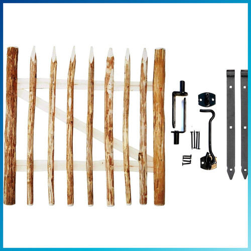 Zauntor holz 100cm - zauntor, x