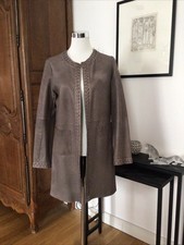 Ausgefallener Ledermantel /