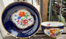 Meissen Teetasse Untertasse in