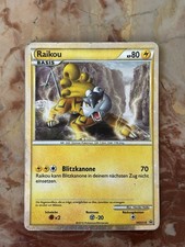 Pokémon Raikou Holo Rare