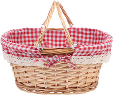 Bestonzon Picknickkorb Rattan